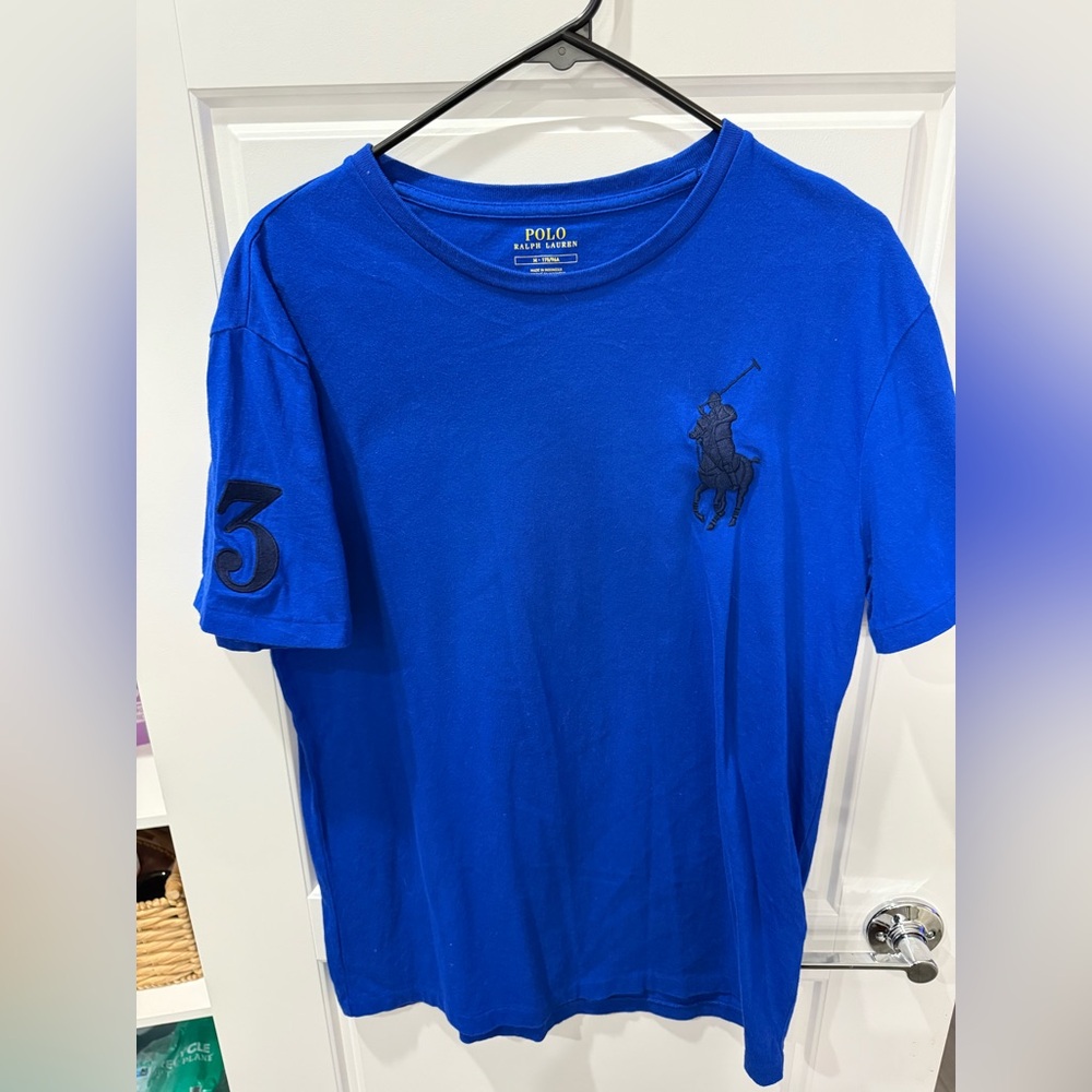 Polo by Ralph Lauren Men's Royal Blue Short Sleeve Tee
